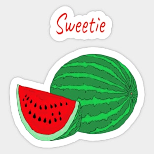 sweet watermelon Sticker